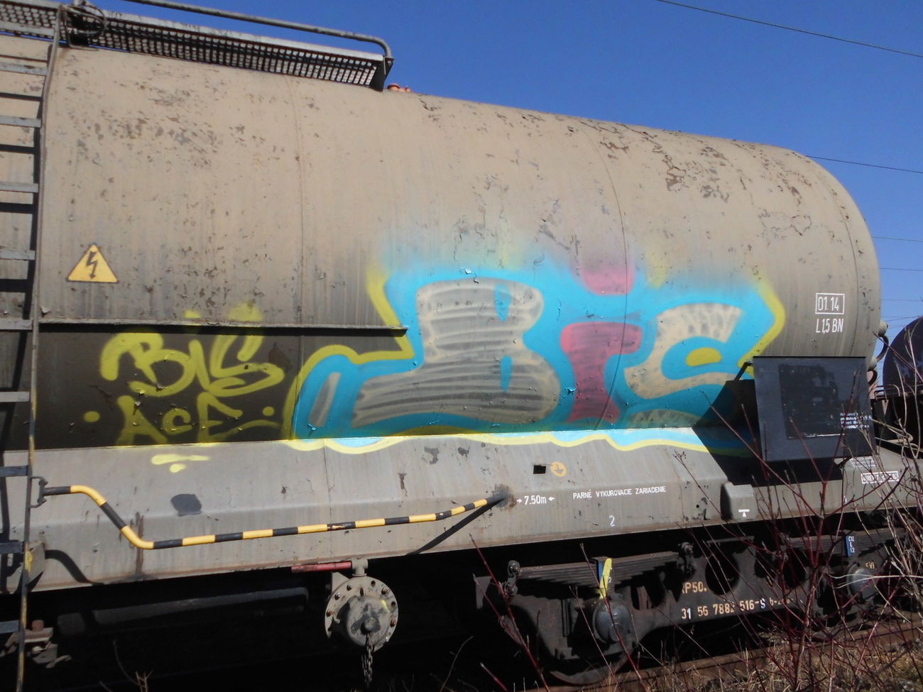 Graffiti Train - Photo by byskok