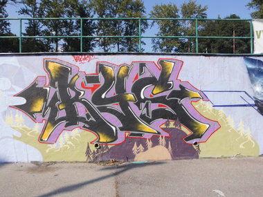Graffiti Wall - Photo by byskok