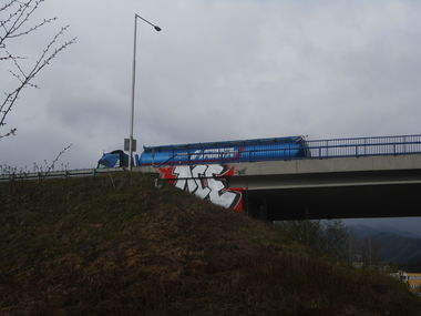 Graffiti Bombing - Photo by byskok