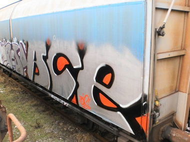 Graffiti Train - Photo by byskok