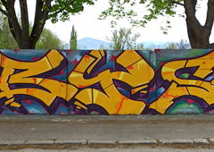 Graffiti Wall in Slovensko - Photo by byskok