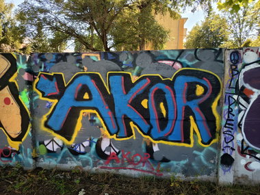 Graffiti Wall - Photo by byskok