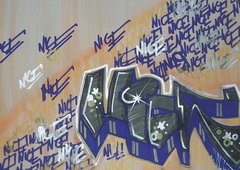 Graffiti Wall - Photo by c1ok - nice (2016)