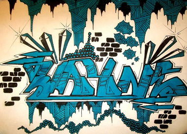 Graffiti Sketch - Photo by c1ok - wayne (2015)