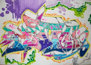 Graffiti Sketch - Photo by c1ok - Mitch (2010)