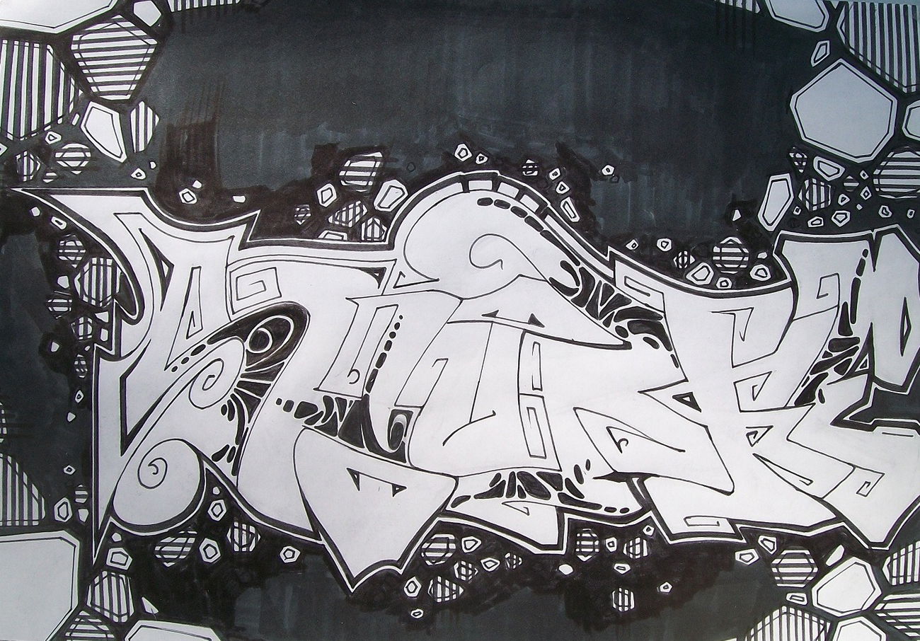 Graffiti Sketch - Photo by c1ok (2012)
