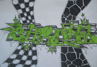 Graffiti Sketch - Photo by c1ok - chrome (2015)