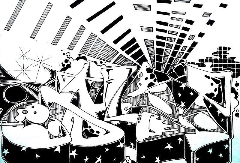 Graffiti Sketch - Photo by c1ok - Alot (2012)