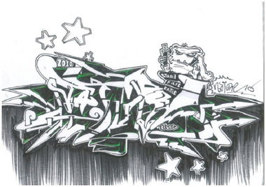 Graffiti Sketch - Photo by c1ok - Nature (2010)
