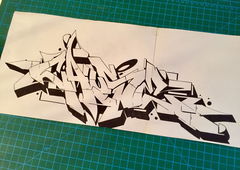 Graffiti Sketch in Turkey - Photo by cAuSetuRk - causeturk, stilbaz, balcans (2018)