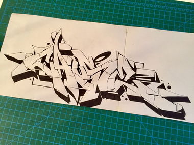 Graffiti Sketch in Turkey - Photo by cAuSetuRk - causeturk, stilbaz, balcans (2018)