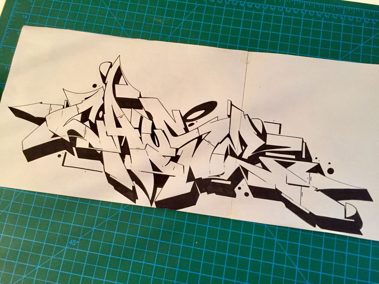 Graffiti Sketch in Turkey - Photo by cAuSetuRk - causeturk, stilbaz, balcans (2018)