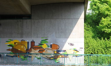 Graffiti Wall in hamburg - Photo by caberone - caberone, ta, asc