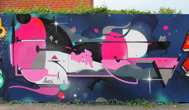 Graffiti Wall in bremen - Photo by caberone - caberone