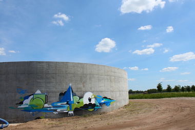 Graffiti Wall in Bremen - Photo by caberone - ta, asc