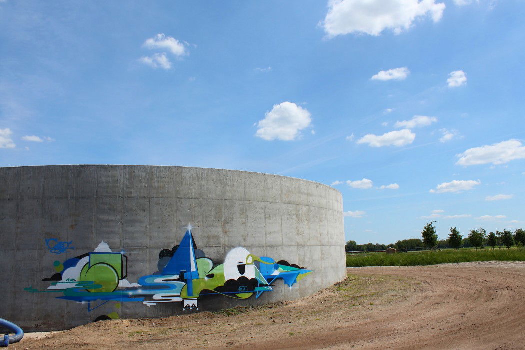 Graffiti Wall in Bremen - Photo by caberone - ta, asc