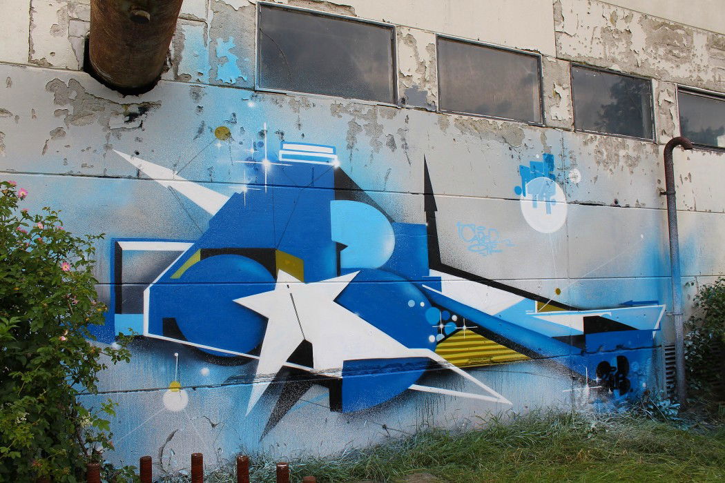 Graffiti Wall in bremen - Photo by caberone - caber, one, ta