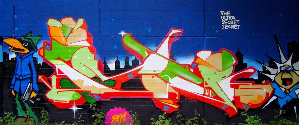 Graffiti Wall - Photo by caberone