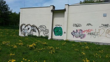 Graffiti Bombing - Photo by cameldrips