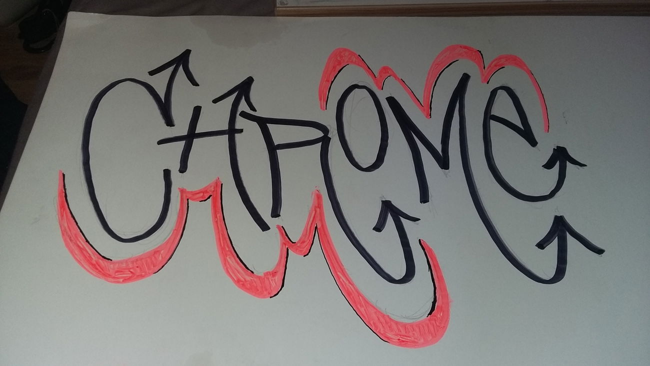 Graffiti Sketch - Photo by camsdncs86