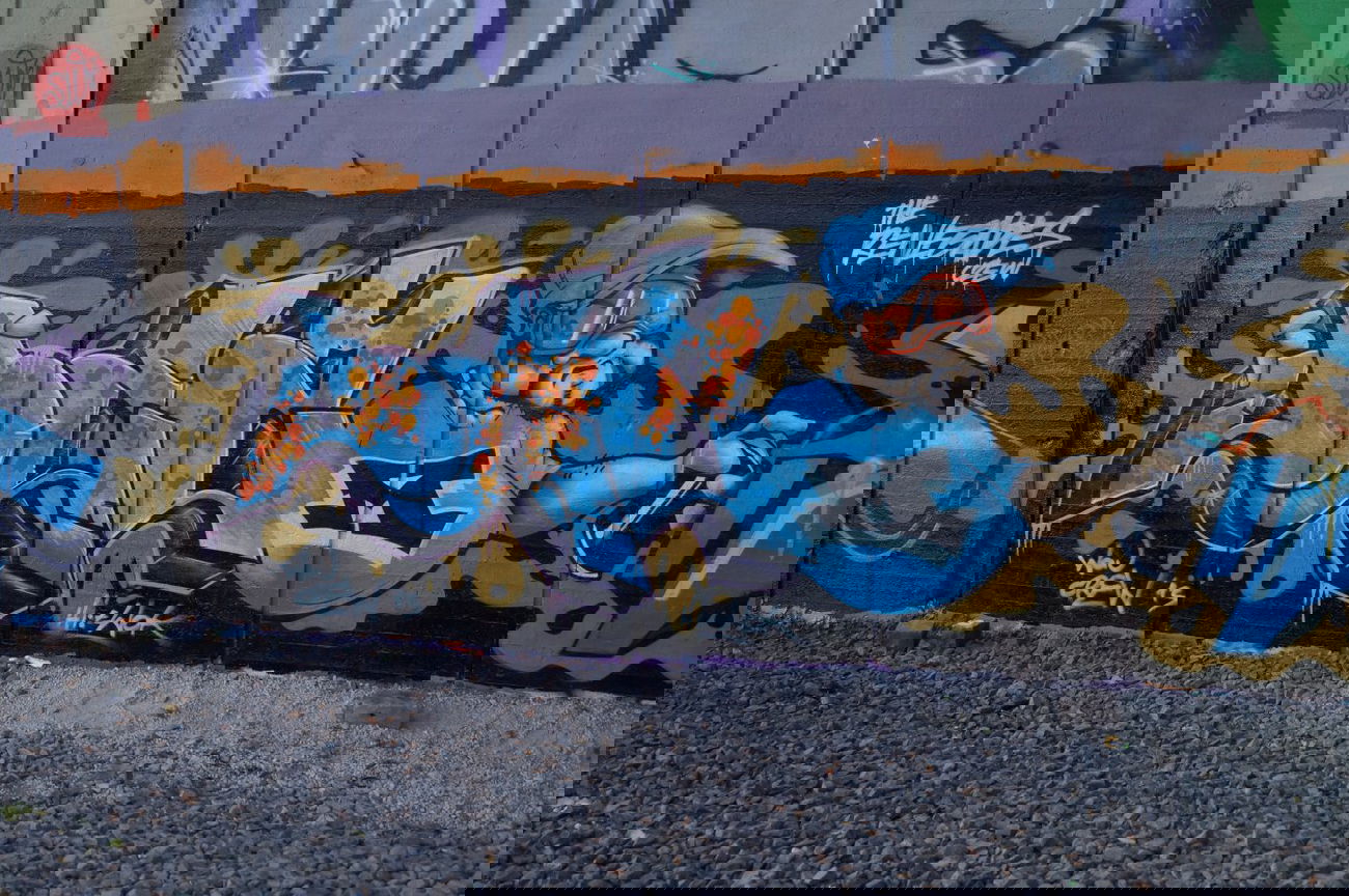 Graffiti Wall - Photo by caput79 - jesm, fdm, wau