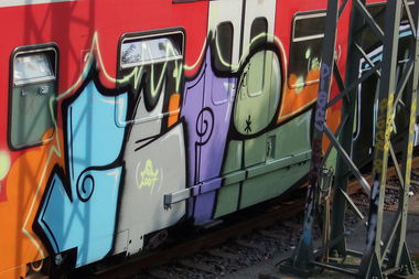 Graffiti Train - Photo by caput79 - gear, nok, jesm