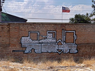 Graffiti Wall in Santiago - Photo by caramba - aida, santiago, chile