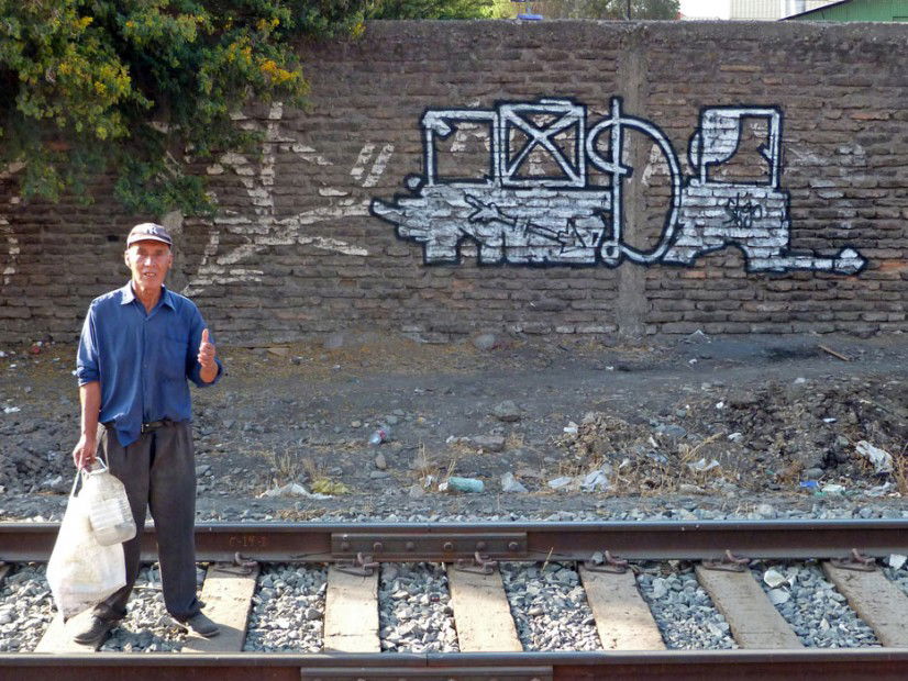 Graffiti Wall in Santiago - Photo by caramba - aida, santiago, chile