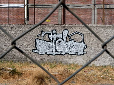 Graffiti Wall in Santiago - Photo by caramba - aida, santiago, chile