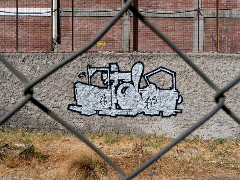 Graffiti Wall in Santiago - Photo by caramba - aida, santiago, chile