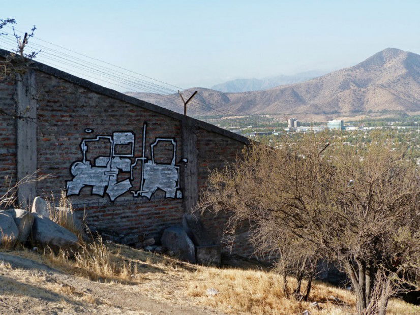Graffiti Wall in Santiago - Photo by caramba - aida, santiago, chile