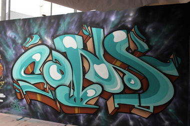 Graffiti Wall in Istanbul - Photo by cascans - Cas, Cans, Turkey