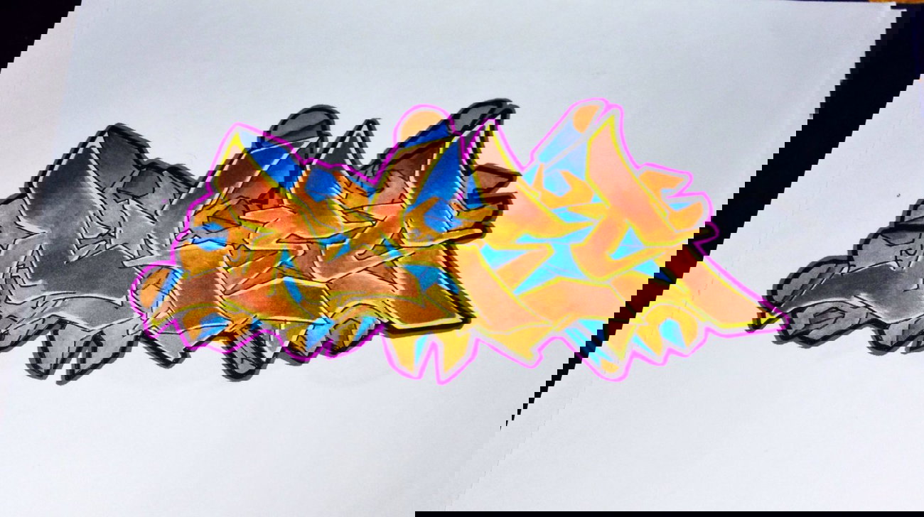 Graffiti Sketch - Photo by cashone47 - Ares