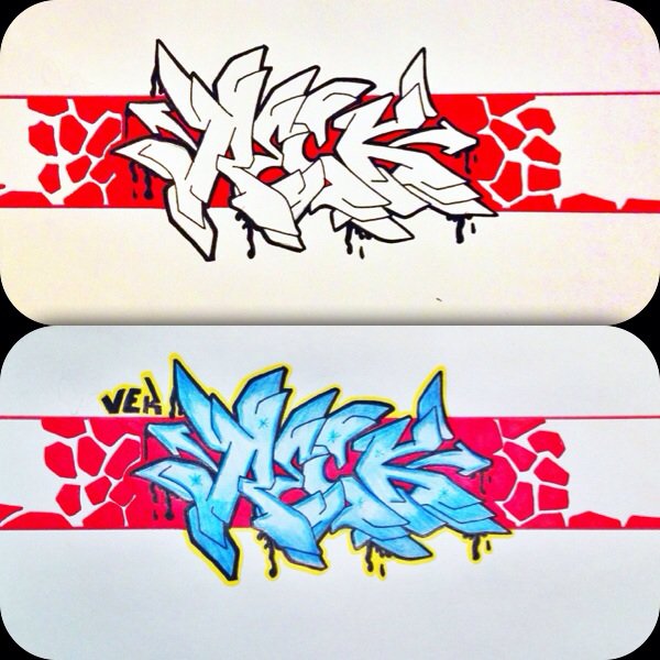 Graffiti Sketch - Photo by cashone47 - Reck (2014)