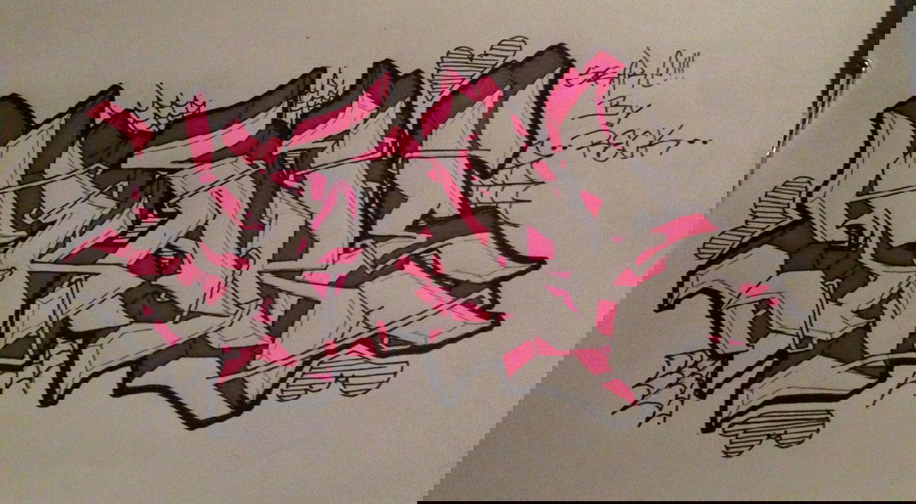 Graffiti Sketch - Photo by cashone47 - Skare, by, reck (2014)