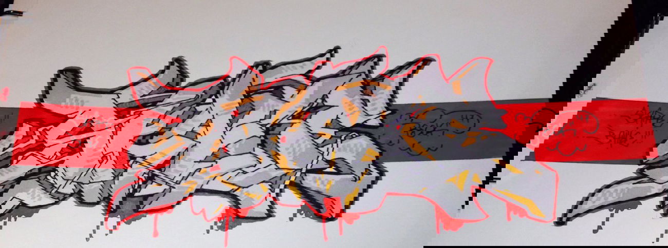 Graffiti Sketch - Photo by cashone47 - Skare, battle, nr