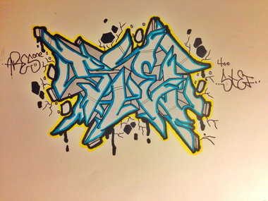 Graffiti Sketch - Photo by cashone47 - Aresone (2014)