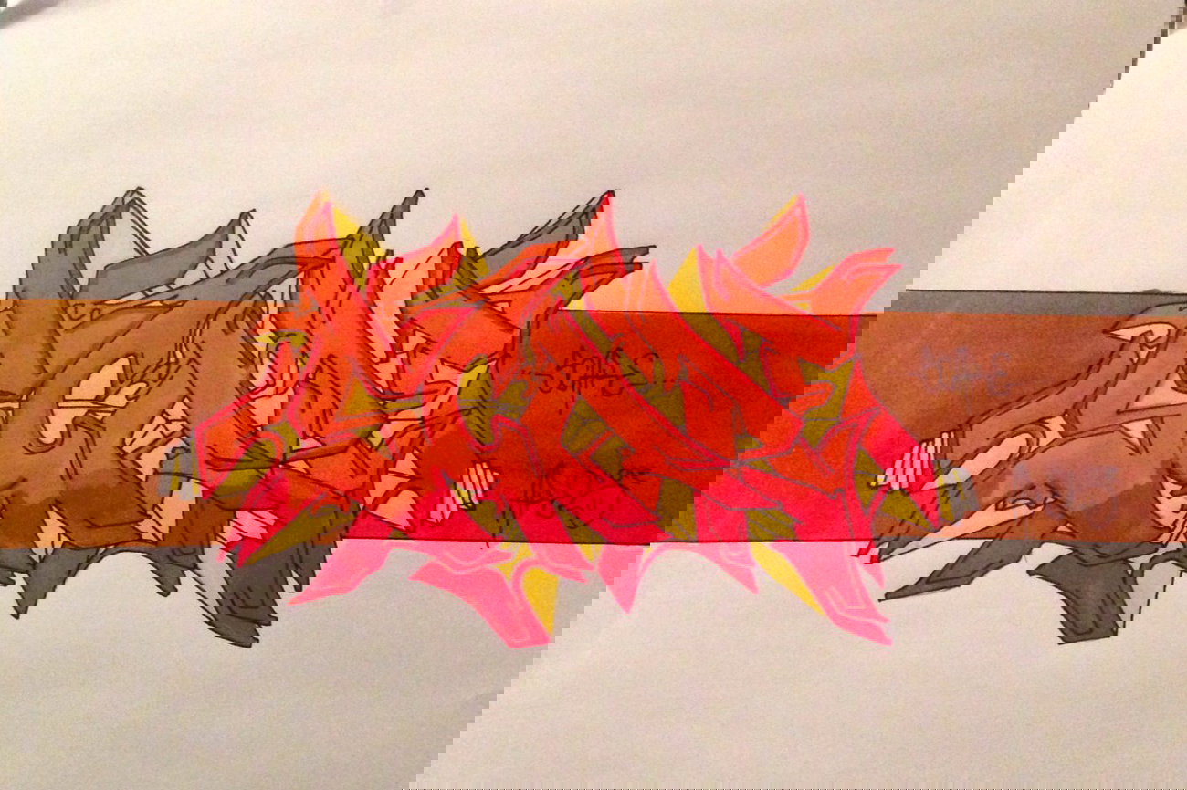 Graffiti Sketch - Photo by cashone47 - Scare, by, aresone