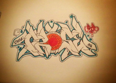 Graffiti Sketch - Photo by cashone47 - Aresone, crose, battle