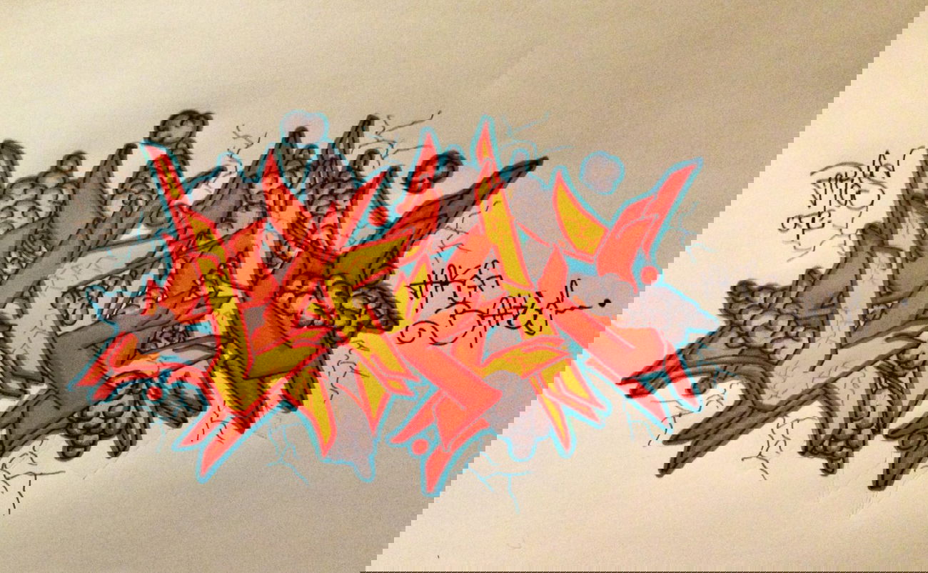 Graffiti Sketch - Photo by cashone47 - Taken, battle, ! (2014)