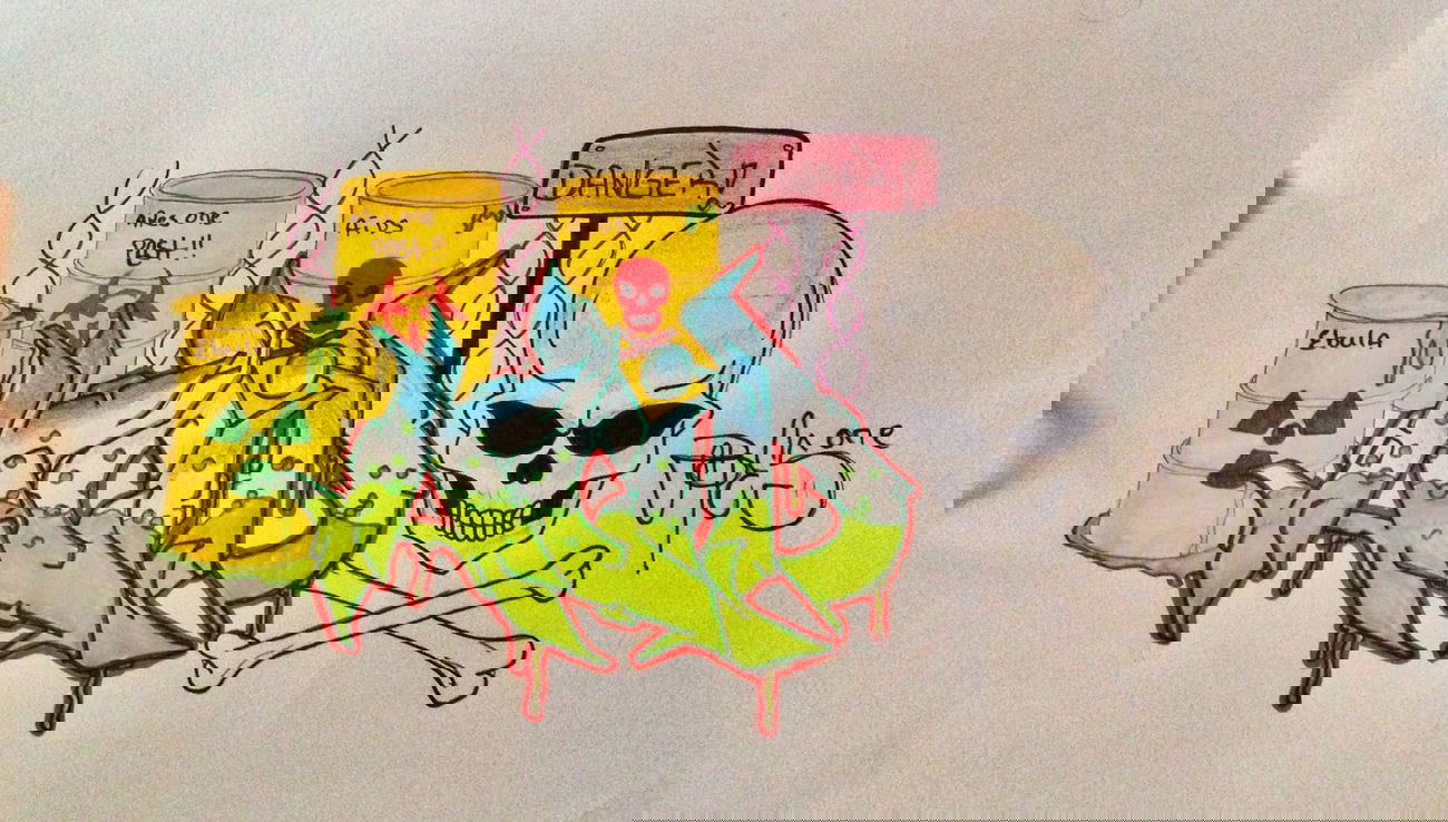 Graffiti Sketch - Photo by cashone47 - Acid, battle