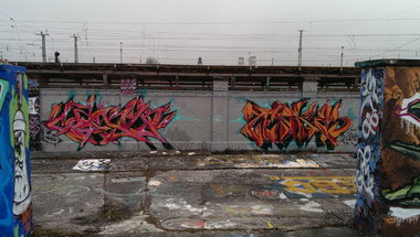 Graffiti Wall - Photo by caskfuckinone - cask, caskone, casker (2014)