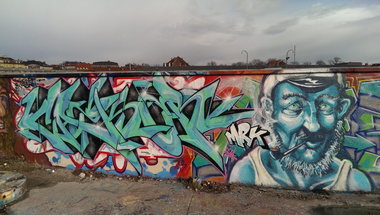 Graffiti Wall - Photo by caskfuckinone - casker, cask, caskone