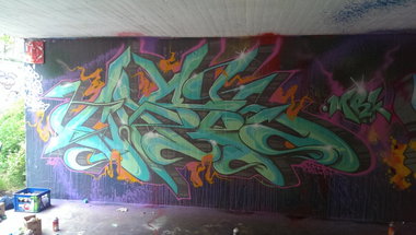 Graffiti Wall - Photo by caskfuckinone - cask, caskoner, casker (2014)
