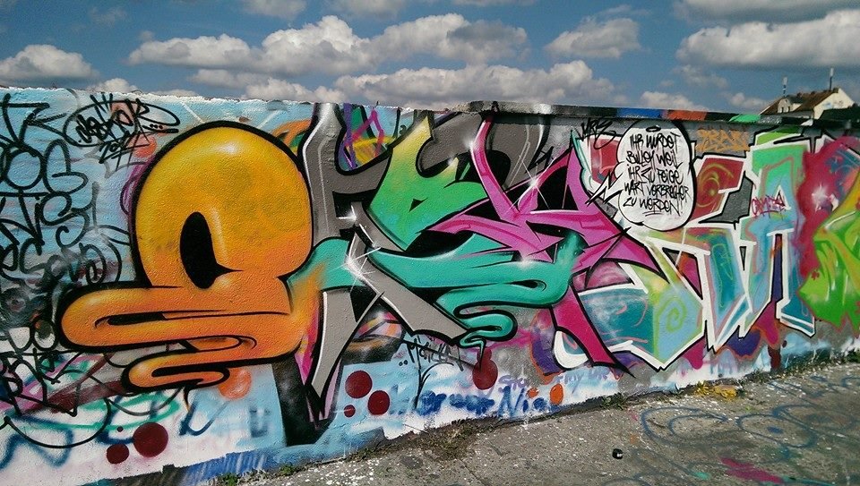 Graffiti Wall - Photo by caskfuckinone - casker, freestyle, mixed (2014)