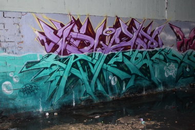 Graffiti Wall - Photo by caskfuckinone - caskermrk089