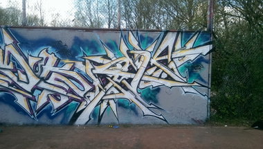 Graffiti Wall - Photo by caskfuckinone - caskermrk089