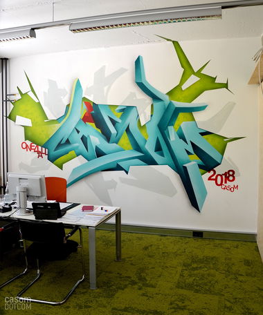 Graffiti Wall - Photo by casom - casom, sevenhells (2018)