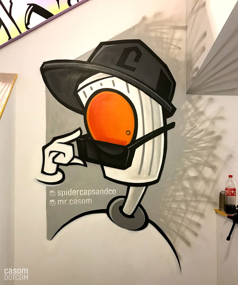 Graffiti Wall - Photo by casom - casom, sevenhells, 7hells (2019)