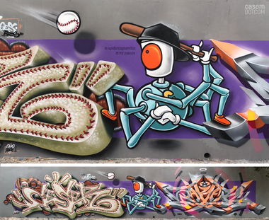 Graffiti Wall - Photo by casom - casom, sevenhells, 7hells (2019)